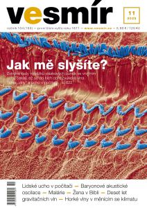 obálka časopisu Vesmír 11/2025