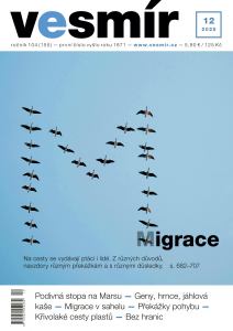 obálka časopisu Vesmír 12/2025
