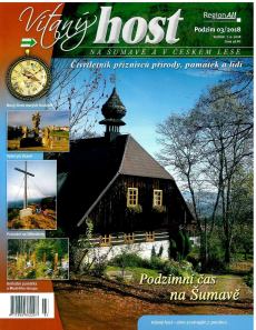 obálka časopisu Vítaný host na Šumavě a v Českém lese 3/2018 podzim
