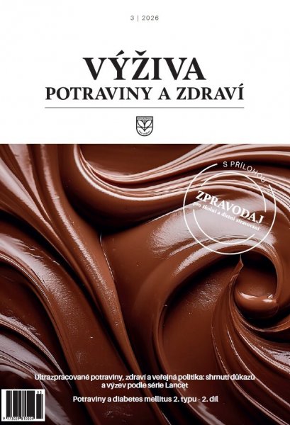 obálka časopisu Výživa, potraviny a zdraví 3/2026