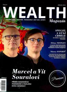 titulní strana časopisu Wealth Magazín - Premium 2024//1