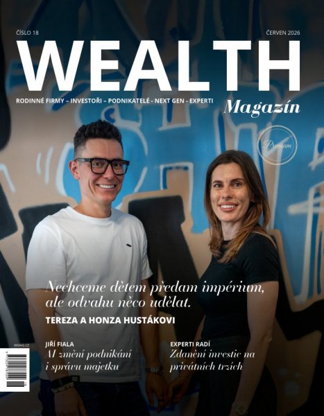 obálka časopisu Wealth Magazín - Premium 2/2026 (18) červen