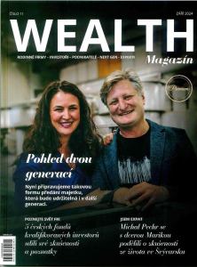 titulní strana časopisu Wealth Magazín - Premium 2024//3