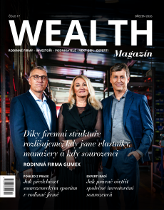 obálka časopisu Wealth Magazín - Premium 1/2026 (17) březen
