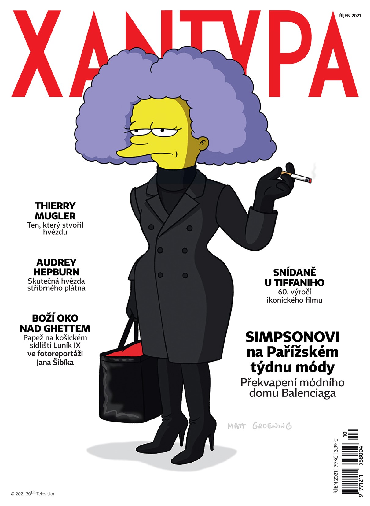 obálka časopisu XANTYPA 10/2021