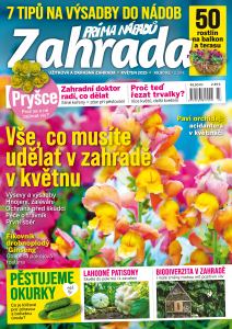 obálka časopisu Zahrada prima nápadů 5/2025