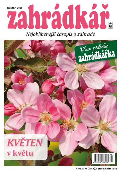 obálka časopisu Zahrádkář 5/2025