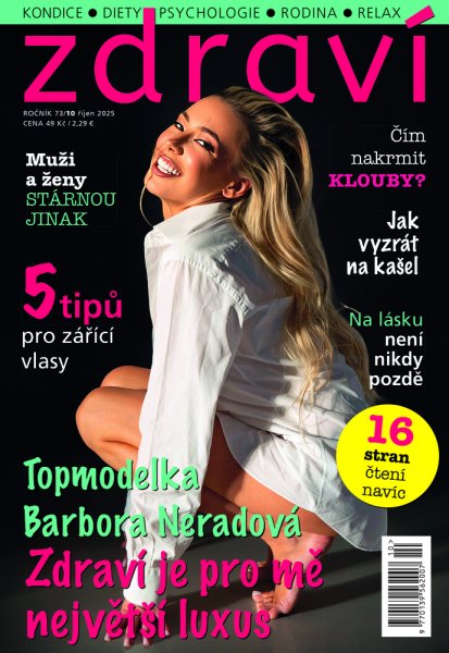 obálka časopisu Zdraví 10/2025