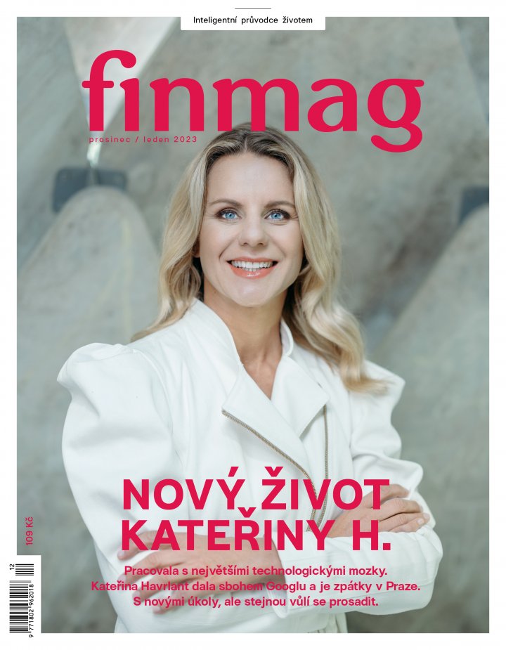 titulní strana časopisu FINMAG a jeho předplatné