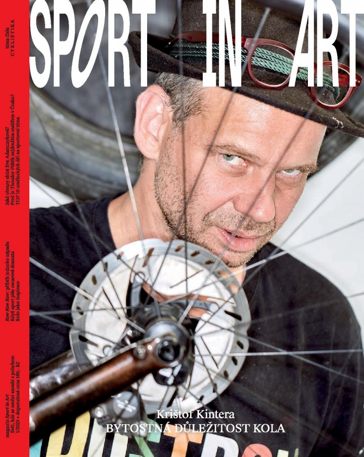 titulní strana časopisu Sport In Art a jeho předplatné