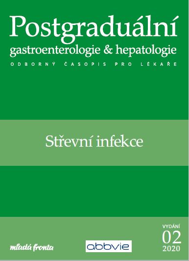 titulní strana časopisu Postgraduální gastroenterologie a hepatologie a jeho předplatné