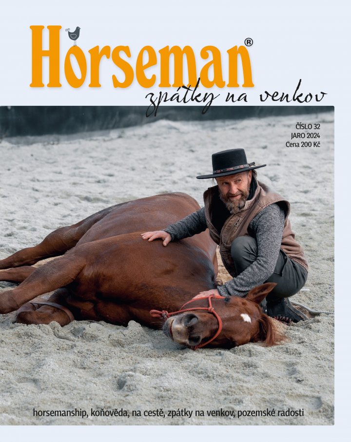 titulní strana časopisu Horseman a jeho předplatné