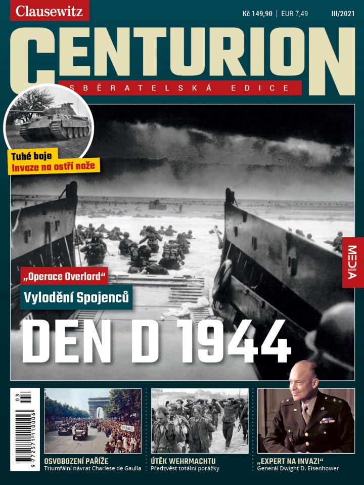 titulní strana časopisu Centurion Sběratelský a jeho předplatné