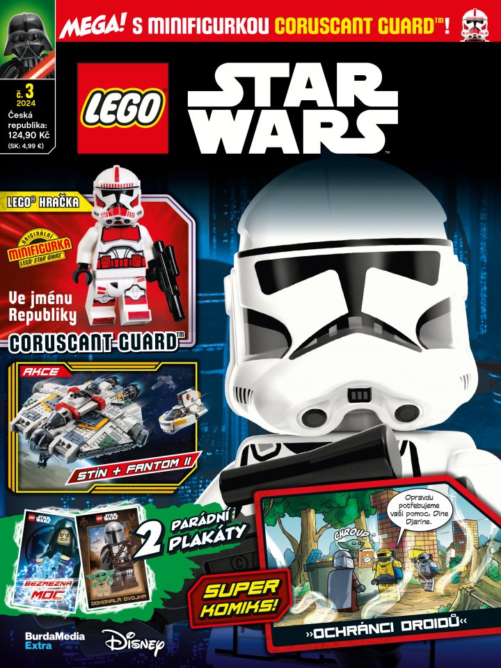 titulní strana časopisu LEGO® STAR WARS ™ a jeho předplatné