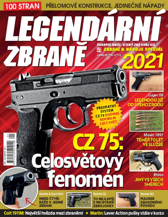 titulní strana časopisu Zbraně a náboje Speciál a jeho předplatné