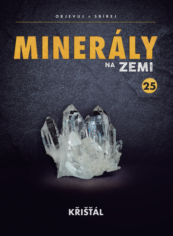 titulní strana časopisu Minerály na zemi a jeho předplatné