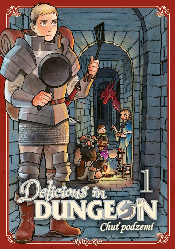 titulní strana časopisu Delicious in Dungeon – Chuť podzemí a jeho předplatné