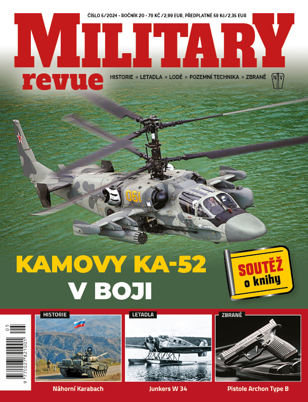 titulní strana časopisu Military revue a jeho předplatné