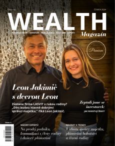 obálka časopisu Wealth Magazín - Premium