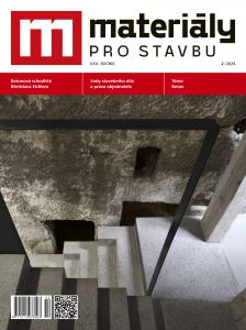 obálka časopisu Materiály pro stavbu
