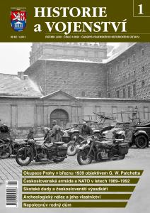 obálka časopisu Historie a Vojenství