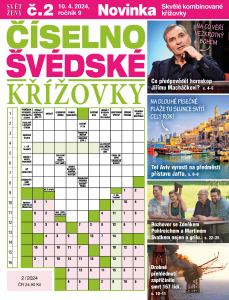 obálka časopisu Svět ženy Číselno-švédské křížovky