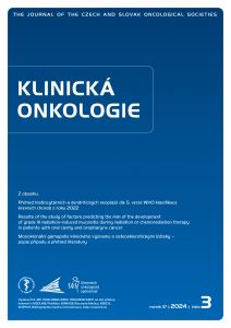 obálka časopisu Klinická onkologie 