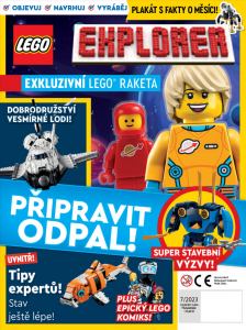 obálka časopisu LEGO Explorer