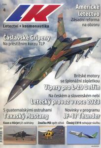 obálka časopisu Letectví a kosmonautika
