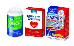 Balíček vitamínů Vitar  (MaxiVita Energy Power; Koenzym Q10; Omega 3) v hodnotě 500 Kč pro prvních 10 předplatitelů.