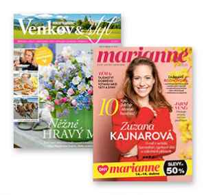 MV2303M Půlroční předplatné Marianne Venkov&styl +   půlroční předplatné Marianne zdarma  .
