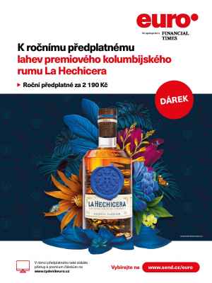 K ročnímu předplatnému za 2190 Kč získáte lahev prémiového kolumbijského rumu La Hechicera. Nabídka platí do vyčerpání zásob!
