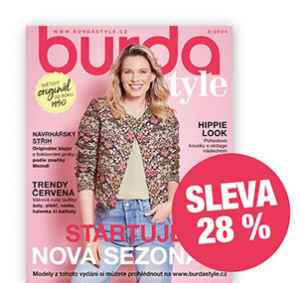 dárek k předplatnému časopisu Burda Style