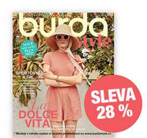 dárek k předplatnému časopisu Burda Style