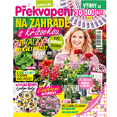 Předplaťte si Křížovkář TV magazín na rok 
 za akční cenu  
a získáte speciál Překvapení  4/2025 – Na zahradě s křížovkou v hodnotě 24,90 Kč.
  

 Speciál Překvapení –  4/2025 – Na zahradě s křížovkou  
Oblíbený speciál PŘEKVAPENÍ - NA ZAHRADĚ s křížovkou se blíží! Na co se můžete těšit? 
Máte zahrádku malou jako dlaň? Pěstujte TRVALKY v květináčích. Poradíme, jak na to! 
JEDLÉ KVĚTY na talíři v salátech i jako ozdoba DEZERTŮ 
Když barevné koberce, tak jedině ŘEBŘÍČKOVÉ 
Pěstování ZELENINY v truhlíku na balkoně vás bude bavit! 
Jak si vyrobit originální květinové KOLÁŽE? 
Zábavný KVÍZ: Víte, které BYLINKY ochrání vaši ÚRODU? 
KŘÍŽOVKY, PŘESMYČKY, SUDOKU 
Za správné tajenky můžete VYHRÁT PENÍZE NA RUKU, knižní dárky, balíčky pro mazlíčky... 
Speciál Překvapení – Na zahradě s křížovkou si můžete koupit samostatně za 24,90 Kč, nebo v balíčku s Překvapením č. 24 za 39,90 Kč.
V prodeji od úterý 10. června 2025.


 
  
Cena zahrnuje poštovné a balné.
  

Neváhejte a objednávejte ihned. Nabídka platí jen do vyčerpání zásob dárků. 
Dárky vám rezervujeme dva týdny od objednání předplatného (do té doby je třeba předplatné uhradit). 
Dárky zasíláme do 30 dnů od zaplacení na adresu plátce prostřednictvím České pošty. 
Nabídka platí pouze pro předplatné doručované do České republiky.


  
Předplatné je na 12 měsíců.


  
 Elektronická verze  časopisu je k tištěné verzi zcela  ZDARMA . 
Registrujte se na  www.Mojepredplatne.cz  a čtěte svůj oblíbený titul až na 4 zařízeních v E-KNIHOVNĚ.