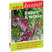 Předplaťte si Receptář na rok 
 za akční cenu  
a získáte edici Receptáře Balkon a terasa v hodnotě 79 Kč jako dárek.
  

 Edice Receptáře - Balkon a terasa  - Jaké rostliny se hodí na malý balkon? Dá se něco pěstovat i na severní straně? 
Jak se mají květiny, zelenina a ovoce správně zalévat, hnojit, chránit před sluncem či mrazem? Odpovědi najdete v publikaci Balkon & terasa.
  

Cena zahrnuje poštovné a balné.
  

Neváhejte a objednávejte ihned. Nabídka platí jen do vyčerpání zásob dárků. 
Dárky vám rezervujeme dva týdny od objednání předplatného (do té doby je třeba předplatné uhradit). 
Dárky zasíláme do 30 dnů od zaplacení na adresu plátce prostřednictvím České pošty. 
Nabídka platí pouze pro předplatné doručované do České republiky.

  
Předplatné je na 12 měsíců.
  

 Elektronická verze  časopisu je k tištěné verzi zcela  ZDARMA .
 
Registrujte se na  www.Mojepredplatne.cz  a čtěte svůj oblíbený titul až na 4 zařízeních v E-KNIHOVNĚ.

