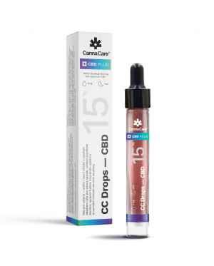  15% CBD kapky v rakytníkovém olej  
 Celospektrální CBD olej CannaCare  
Prémiový celospektrální extrakt bohatý na CBD a rozpuštěný v rakytníkovém oleji. Ten je bohatý na nenasycené mastné kyseliny, třísloviny, vitamíny a flavonoidy. Běžná cena kapek je 1 090 Kč. 