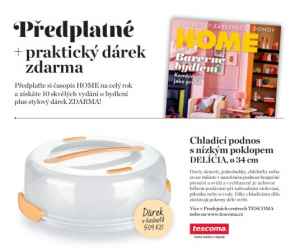 Dárek pro nové předplatitele -  Chladící podnos s nízkým poklopem DELÍCIA v hodnotě 509 Kč.  