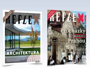 Dárek za předplatné - 2x Reflex Speciál Moderní česká architektura a Procházky mizející Prahou
2x Reflex Speciál Moderní česká architektura a Procházky mizející Prahou. Platí pro nové předplatitele.

Akce je omezena do vyprodání zásob. Platí do 31. 8. 25.