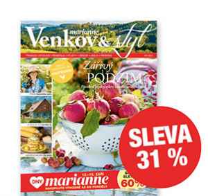 dárek k předplatnému časopisu Marianne Venkov & styl