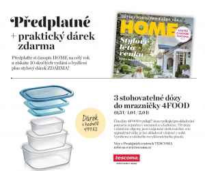 dárek k předplatnému časopisu HOME