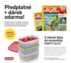 dárek k předplatnému časopisu Recepty prima nápadů