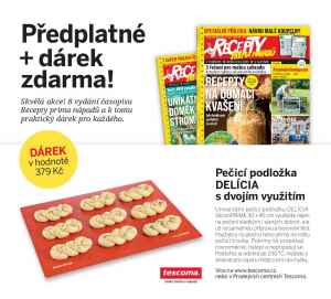dárek k předplatnému časopisu Recepty prima nápadů