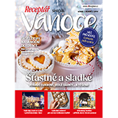 Předplaťte si Receptář na rok 
 za akční cenu  
a získáte speciál Receptář Vánoce 4/2025 v hodnotě 39,90 Kč jako dárek.
  

 Speciál Receptář Vánoce 4/2025  
Tento speciál přináší vše, co dělá Vánoce nejkrásnějším obdobím roku – vůni čerstvě upečeného cukroví, 
třpyt světýlek, jemné tóny koled i radost z tvoření. 
Najdete v něm originální inspirace pro slavnostní výzdobu domova i zahrady, tipy na jedlé dárky, 
které potěší od srdce, i recepty na cukroví, jež se může stát novou rodinnou tradicí. 
Vydejte se s námi za kouzlem adventu – třeba k jedinečnému dětenickému betlému nebo dalším místům, 
kde se předvánoční atmosféra promění v nezapomenutelný zážitek. 
Otevřete dveře do světa radosti, světla a něžného těšení. Šťastné a sladké!  
Vychází 19. 11. 2025. Prodejní cena na stánku 39,90 Kč. 
* Váš průvodce časem adventu 
* Skvělé tipy na Vánoční dekorace, kterými proměníte svou zahradu v magické místo 
* Naše tipy, kam se vydat v předvánočním čase  
* Lahodné cukroví pro novou rodinnou tradici 
* Dětenický betlém – příběh, který chcete poznat 
* Šťastné a sladké - voňavé cukroví, jedlé dárky… a těšení!


  
Neváhejte a objednávejte ihned. Nabídka platí jen do vyčerpání zásob. 


  
Pokud chcete předplatné věnovat, můžete si při vyplňování objednávkového formuláře stáhnout dárkový certifikát 
nebo si ho objednejte na tel.: 272 015 020 či e-mailem: receptar@mojepredplatne.cz a my vám ho pošleme.




  
 Elektronická verze  časopisu je k tištěné verzi zcela  ZDARMA .
 
Registrujte se na  www.Mojepredplatne.cz  a čtěte svůj oblíbený titul až na 4 zařízeních v E-KNIHOVNĚ.