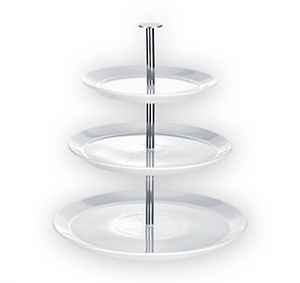 MV2512 Roční předplatné tištěné+  Etažérka Gustino od Tescoma + DIGI ZDARMA. Akce platí do vyčerpání zásob a úhradě do 17.12.2025.    Bonus je odesílán na plátce a pouze po ČR.     Popis produktu:  LUXUSNÍ TŘÍPATROVÁ ETAŽÉRKA GUSTITO
JE DOKONALOU VOLBOU PRO STYLOVÉ SERVÍROVÁNÍ
DROBNÝCH SLADKÝCH I SLANÝCH POCHUTIN.
Vyrobena z prvotřídního sněhobílého porcelánu a kvalitního kovu,
zaujme vzhledem i precizním zpracováním. Je ideální pro slavnostní
příležitosti i každodenní pohoštění, zároveň pomáhá efektivně šetřit
místo na stole. Etažérku lze snadno sestavit, rozložit, což usnadňuje
její skladování i případné přenášení. Díky luxusnímu designu
a praktickému využití se skvěle hodí také jako hodnotný a originální
dárek. Talíře jsou navíc vhodné do myčky nádobí, což zajišťuje
snadnou údržbu. Zkrátka skvost každé domácnosti! Více na  TESCOMA   