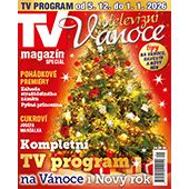 Předplaťte si Receptář na rok 
 za akční cenu  
a získáte Vánoční speciál TV magazínu s kompletním programem na celé svátky v hodnotě 34,90 Kč jako dárek.
  

 Vánoční speciál TV magazínu  
Kompletní TV PROGRAM na Vánoce i Nový rok od 5. 12. do 1. 1. 2026. 
Tradiční prosincový speciál TV magazínu staví na čtenáři a diváky velice žádaném televizním programu na celé svátky, 
tedy od Štědrého dne až do Nového roku. 
Dále zahrnuje televizní tipy na Vánoce, silvestr a Nový rok, svátečně laděné rozhovory a podrobné informace o premiérových pohádkách, filmech a dalších pořadech. 
Nechybí v něm recepty na adventní pečení a vaření, silvestrovská zábava ani sváteční tipy z nabídky internetových filmů a seriálů.  
Vychází 27. 11. 2025. Cena na stánku 34,90 Kč. 
• Pohádkové premiéry 
• Záhada strašidelného zámku 
• Pyšná princezna 
• Cukroví Josefa Maršálka





  
Neváhejte a objednávejte ihned. Nabídka platí jen do vyčerpání zásob. 


  
Pokud chcete předplatné věnovat, můžete si při vyplňování objednávkového formuláře stáhnout dárkový certifikát 
nebo si ho objednejte na tel.: 272 015 020 či e-mailem: receptar@mojepredplatne.cz a my vám ho pošleme.




  
 Elektronická verze  časopisu je k tištěné verzi zcela  ZDARMA .
 
Registrujte se na  www.Mojepredplatne.cz  a čtěte svůj oblíbený titul až na 4 zařízeních v E-KNIHOVNĚ.