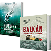 Předplaťte si National Geographic na rok 
a získejte 2 knihy – Hlubiny a posedlosti + Balkán – Ráj svobodného cestování v celkové hodnotě 946 Kč.
  

 Hlubiny a posedlosti - Pavel Gross  
Strhující autobiografie průkopníka potápění a konstruktéra ponorek.
Autobiografické vyprávění začíná zážitky skupiny mladistvých romanticky založených kamarádů v dobách tvrdé totality padesátých až šedesátých let. 
Magický svět modrozelených hlubin zatopených kamenolomů je jejich společným náboženstvím a jejich primitivní začátky potápění rituálem. 
  
 Balkán – Ráj svobodného cestování - Marek Audy  
Dobrá zpráva! Balkán stále zůstává rájem dobrodruhů i svobodného cestování.
Desítky cest, stovky nečekaných situací, ve kterých není nouze o dobrodružství, jsou zkoncentrovány v napínavých cestopisných povídkách. 
Už jenom přesun veteránem, legendárním busíkem VW T3, do balkánských zemí je často plný napětí. 
Budeme putovat po horských planinách pěšky i na lyžích. 

  
Více o knihách na  www.jota.cz. 



  
Neváhejte a objednávejte ihned. Nabídka platí jen do vyčerpání zásob. 



Předplatné je na 12 měsíců.
  


Předplatné na Slovensko objednávejte  ZDE .
Předplatné do zahraniční objednávejte  ZDE . 
  

Předplatitelé časopisu NATIONAL GEOGRAPHIC se stávají členy neziskové organizace National Geographic Society, která podporuje výzkumnou činnost, vzdělávání a šíření geografických znalostí.
 
V rámci členství mohou být jejich osobní údaje předávány společnosti NATIONAL GEOGRAPHIC PARTNERS, LLC, 1145 17th Street, N.W., 
Washington, D. C. 20036, USA, která je neziskovou organizací z části vlastněna. 
 
Předání osobních údajů je