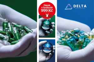 Dárek k předplatnému -  Přípravek DELTA PACK - Delta Energy & Delta Sleep (Doplňky stravy) v hodnotě 999 Kč. 
   Dárek je odesílán na adresu plátce do 6-ti týdnu od uhrazení. 