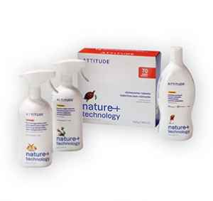 NKZ26VR4<br>Roční obnova tištěné a <b>ČISTÍCÍ PROSTŘEDKY ATTITUDE ( 4 KS)</b>+ DIGI ZDARMA.  Nabídka platí pro obnovu, bez přerušení odběru na více než 3 vydání, do vyčerpání zásob. Dárek se odesílá na plátce a pouze po ČR. Nutno zadat email u odběratele!<br>Popis produktu: Díky eko drogerii ATTITUDE, která má transparentní složení a nezatěžuje planetu, bude vaše domácnost
dokonale čistá. Není testována na zvířatech. Přípravky pro úklid, nádobí a praní mají jedinečné vůně bez
chemie a podráždění. K dostání na attitudeliving.cz nebo např. na: drmax.cz, alza.cz nebo rohlik.cz.<br>Sada obsahuje<br>Čistič na ovoce a zeleninu ATTITUDE (800 ml)<br>Odstraňovač skvrn ATTITUDE s vůní citronové kůry s rozprašovačem (800 ml)<br>Tablety do myčky ATTITUDE bez fosfátů (70 dávek)    