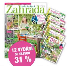 NKZ264DMS Nabídka na roční předplatné na 2 tituly   12x Naše krásná zahrada + 5x tematické speciály  + DIGI VERZE ZDARMA!. Je nutno zadat email u odběratele!
